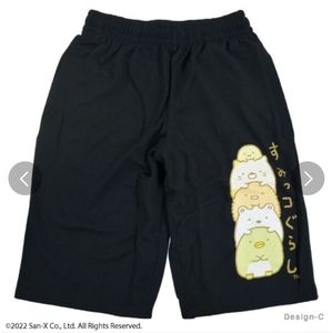 NWT San-x Sumikko Gurashi Short Pants Black JP L/ US M